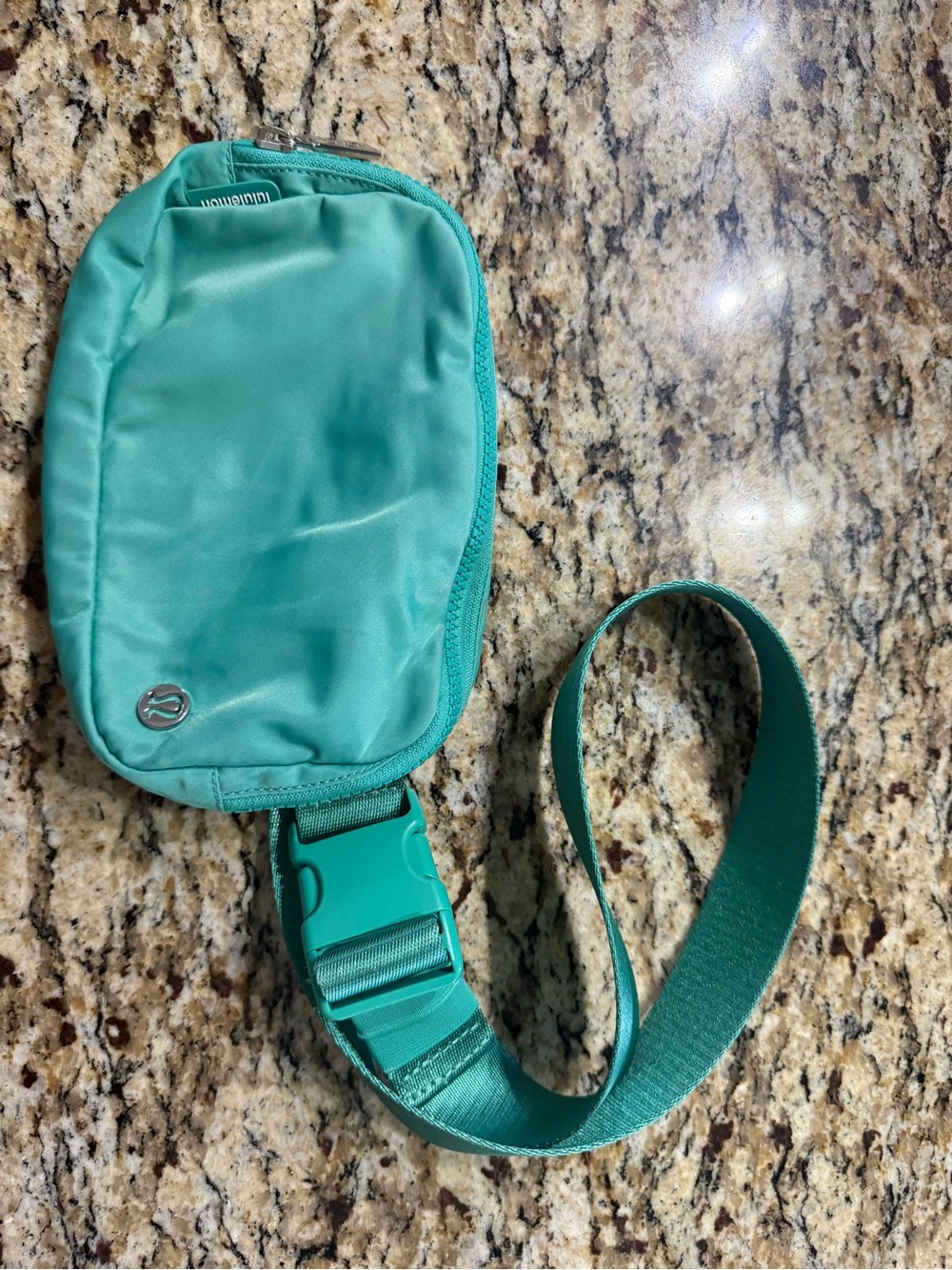 lululemon athletica Teal Crossbody Belt Bag